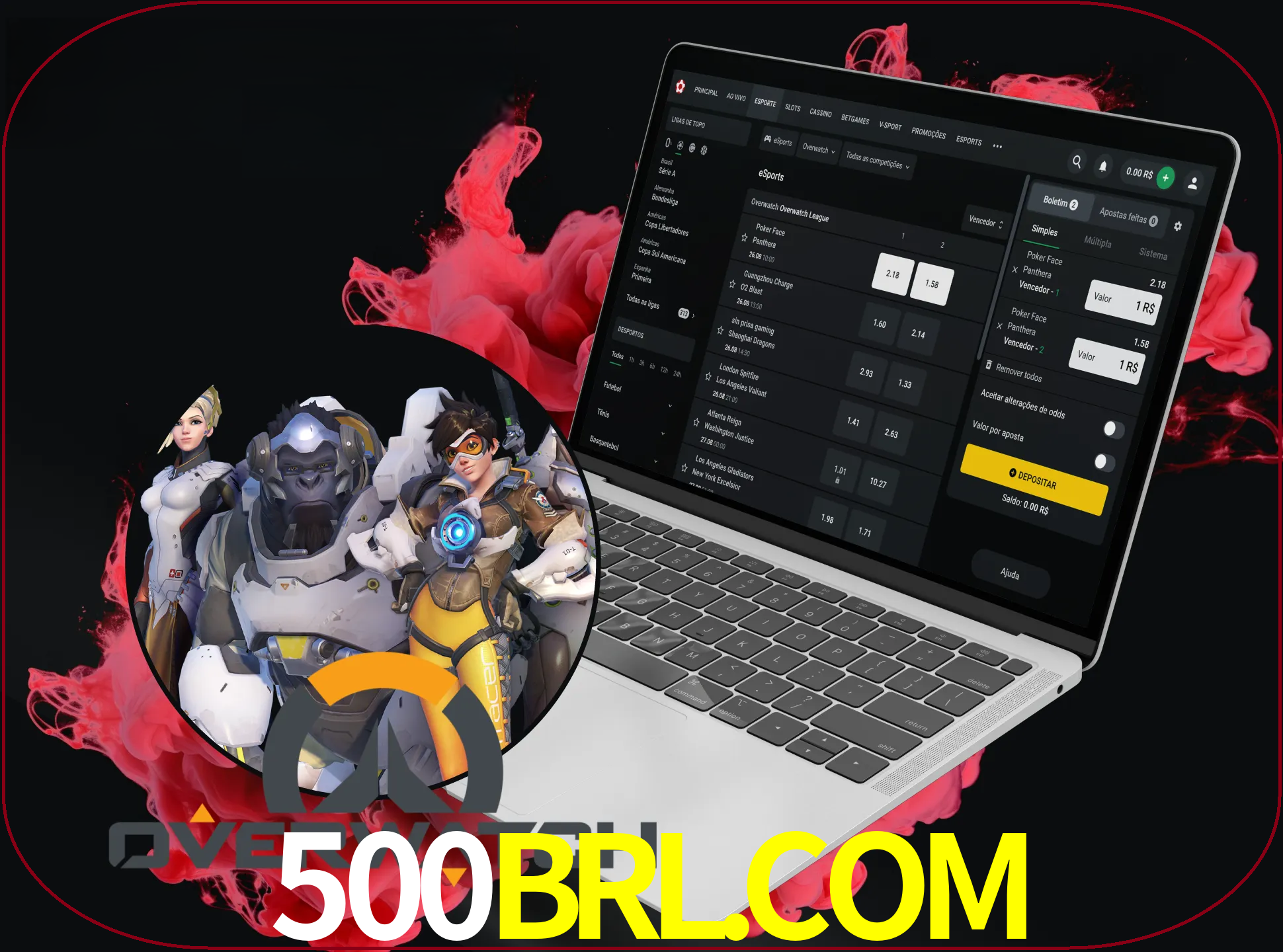 Os fãs deste fantástico jogo apreciarão a abundância de jogos e podem também ganhar dinheiro real apostando no 500brl.