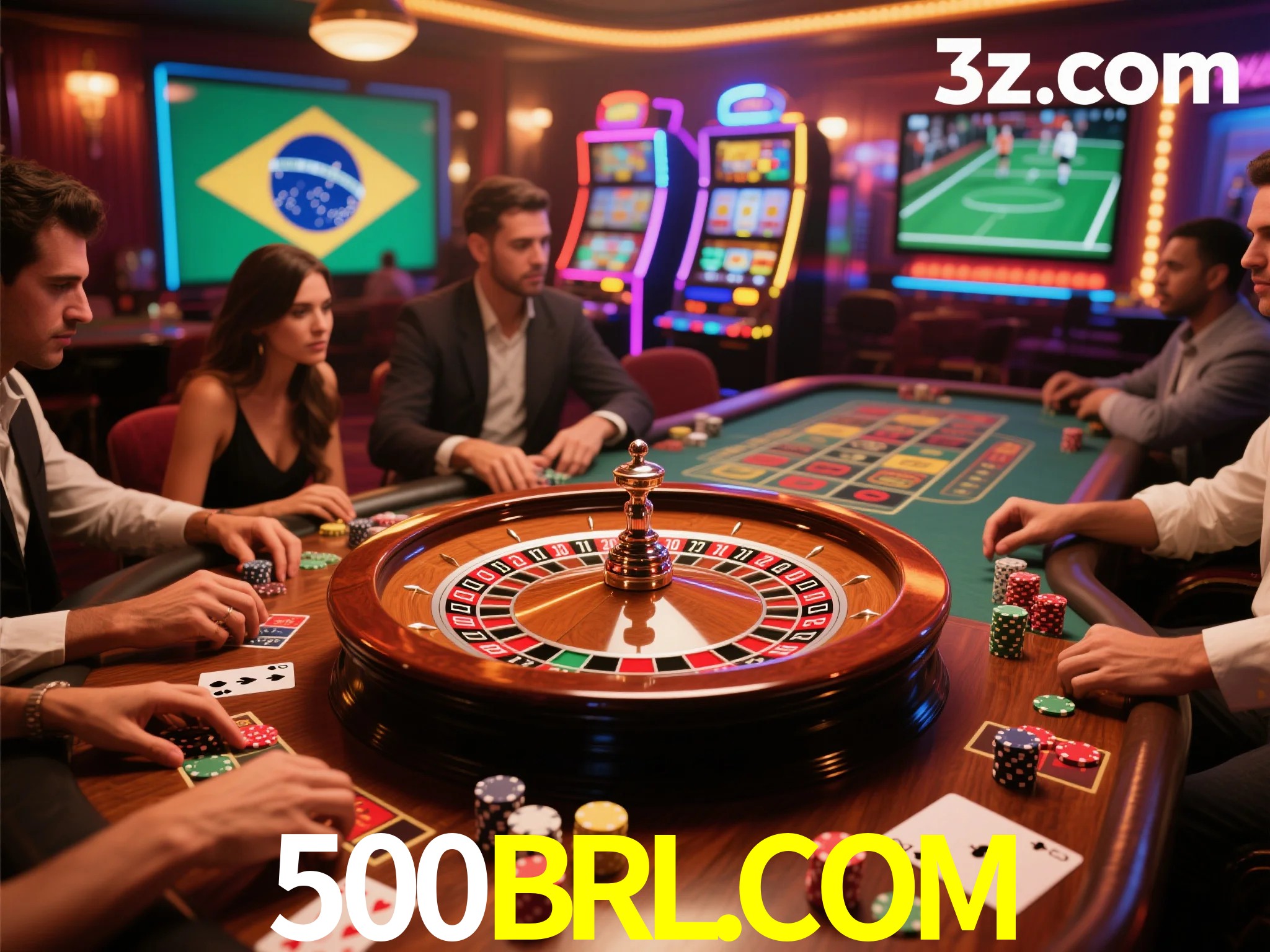 Depositar dinheiro para jogar jogos de cassino.